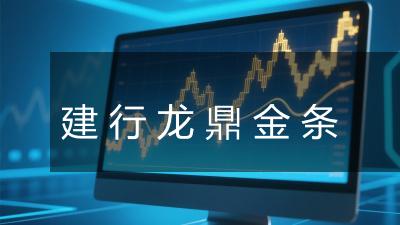 建行龙鼎金条