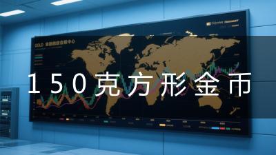 150克方形金币