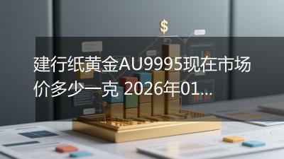 建行纸黄金AU9995现在市场价多少一克 2026年01月30日