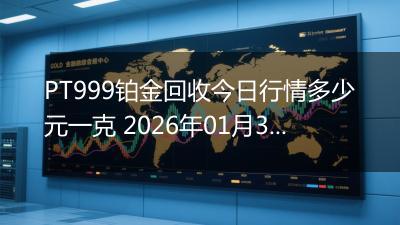 PT999铂金回收今日行情多少元一克 2026年01月30日
