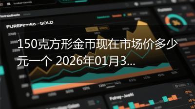 150克方形金币现在市场价多少元一个 2026年01月30日
