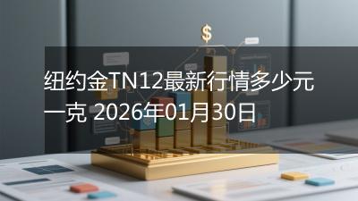 纽约金TN12最新行情多少元一克 2026年01月30日